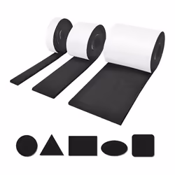 3 Rolls of Felt Gliders (100x10cm + 100 x 5 cm + 100x2cm),for Chairs
