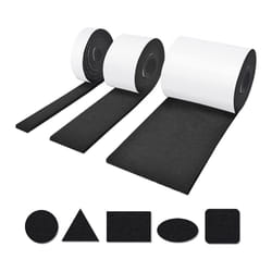 3 Rolls of Felt Gliders (100x10cm + 100 x 5 cm + 100x2cm),for Chairs
