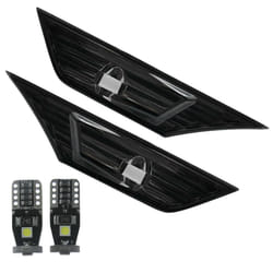 Smoke Tinted Lens Side Marker Lamp Light for 2016-19 Honda Civic JDM