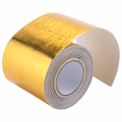 Gold Thermal Tape Air Intake Heat Shield Reflective Barrier Engine