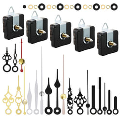 5 Pcs Clock Movement Mechanism Parts Silence Quartz DIY Wall Clock