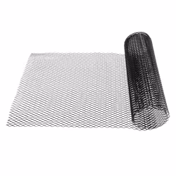 40X13 Inch Universal Car Grille Mesh Metal Car Grill Mesh Hole 8X16mm