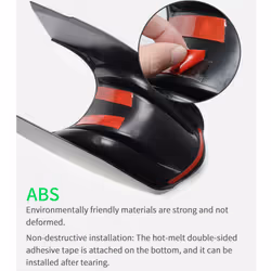 Car Armrest Storage Box Black for Smart 453 Fortwo Forfour 2015-2019