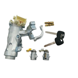 Ignition Lock Core Ignition Switch Steering Barrel Lock + Door Lock