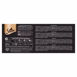 40pk Sheba Fine Flakes Fish Collection - 85g | Sheba Wet Cat Food Pouches