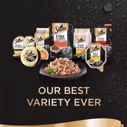 50 x 50g Sheba Fresh & Fine Adult Wet Cat Food Pouches Mixed Poultry in Gravy - Additional view 5