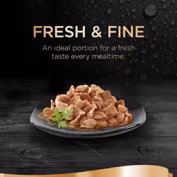 50 x 50g Sheba Fresh & Fine Adult Wet Cat Food Pouches Mixed Poultry in Gravy - Additional view 7