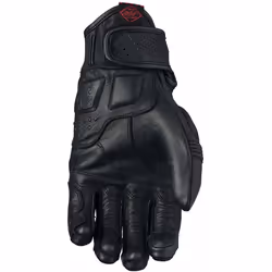 Five Kansas Motorcycle Gloves, black, Size S for Men