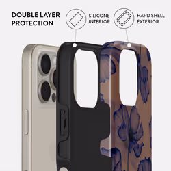 BURGA Velvet Nigh mobile phone case 16 cm (6.3") Border Black, Blue, Brown - Additional view 2