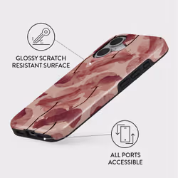 BURGA Tender Kiss mobile phone case 15.5 cm (6.1") Border Rose, Pink - Additional view 3