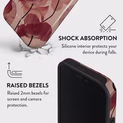 BURGA Tender Kiss mobile phone case 15.5 cm (6.1") Border Rose, Pink - Additional view 4