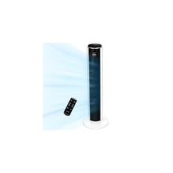 LEVOIT 28dB Tower Fan for Bedroom, Electric Cooling Fan with Remote Control 90 Oscillating 5 Speeds 4 Modes 12H Timer LED Display, Advanced Sleep Mod