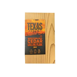 Texas Club Flavoured Cedar Grilling plank, 25x15x1 cm (2pcs)