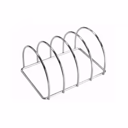 ) Kamado Bono Stainless Steel Rib Holder - (Minimo/Media