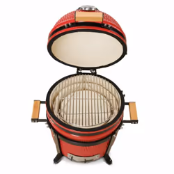 Kamado Bono Minimo Ceramic Grill 15″, Kamado barbecue/grill, Charcoal (fuel), Outdoor, 34 cm, Cart, Grate