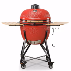 Kamado Bono Limited Ceramic Grill 25″ Kamado barbecue/grill Cart Charcoal (fuel) Red