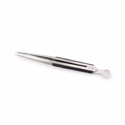 Texas Club Stainless Steel Seafood Tongs, 36cm.