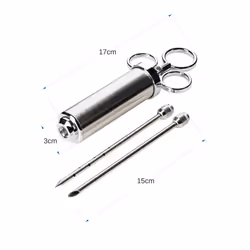 Texas Club Stainless Steel Marinade Injector