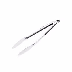 Texas Club Stainless Steel Steak Tongs, 34 Cm.