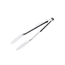 Texas Club Stainless Steel Steak Tongs, 34 Cm.