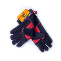 Texas Club Heat Resistant Leather Barbecue Gloves