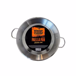Texas Club Stainless Steel Paella Pan, 36cm