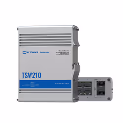 Teltonika TSW210 Network switch 8 ports Gigabit Ethernet unmanaged Aluminium - Additional view 6