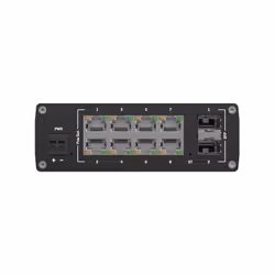 Teltonika TSW202 Managed L2 Gigabit Ethernet (10/100/1000) Power over Ethernet (PoE) Aluminium, Blue - Additional view 4