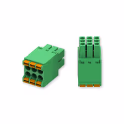 Teltonika PR5MEC15 terminal block 2 x 5, 2 x 3 Green - Additional view 3