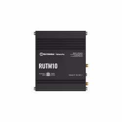 Teltonika RUTM10, Wi-Fi 5 (802.11ac), Dual-band (2.4 GHz / 5 GHz), Ethernet LAN, Black, Industrial router