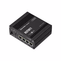 Teltonika RUTM11 wired router Gigabit Ethernet Black
