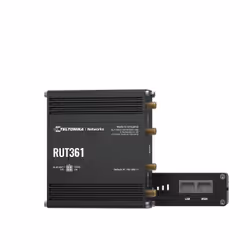 Teltonika Industrial 4G LTE router RUT361 Cat 6 LTE, WiFi 4, 2x RJ45 100Mb/s, IP30 - Additional view 6
