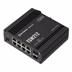 Teltonika TSW212 Managed L2 Gigabit Ethernet (10/100/1000) Black - Additional view 2