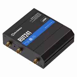 Teltonika RUT241 eSIM | Industrieller 4G-LTE-Router | Cat 4, 2x RJ45 100Mb/s, eSIM Cellular network router