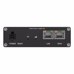 Teltonika RUTM30 wireless router Gigabit Ethernet Dual-band (2.4 GHz / 6 GHz) 5G Black - Additional view 4