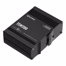 Teltonika TSW200 Unmanaged Gigabit Ethernet (10/100/1000) Power over Ethernet (PoE) Black - Additional view 2