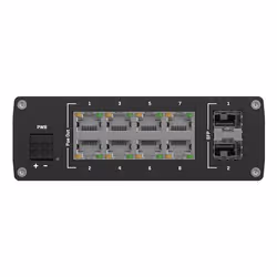Teltonika TSW200 Unmanaged Gigabit Ethernet (10/100/1000) Power over Ethernet (PoE) Black - Additional view 4