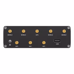 Teltonika RUTC50 wireless router Gigabit Ethernet Dual-band (2.4 GHz / 5 GHz) 5G Black - Additional view 5