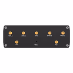 Teltonika 5G industrial router with RS232/485 wireless router Gigabit Ethernet Dual-band (2.4 GHz / 5 GHz) Black - Additional view 5