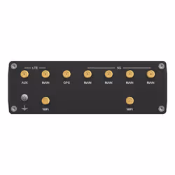 Teltonika RUTM56 wireless router Gigabit Ethernet Dual-band (2.4 GHz / 5 GHz) 5G Black - Additional view 5