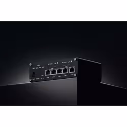 Teltonika RUTM56 wireless router Gigabit Ethernet Dual-band (2.4 GHz / 5 GHz) 5G Black - Additional view 7