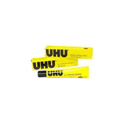 UHU ALL PURPOSE Glue 20ml Box Extra Strong Clear Adhesive [Pack of 2 Tubes]