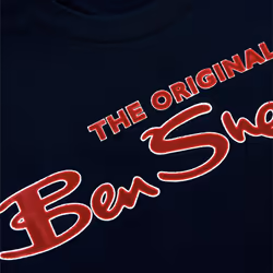 BEN SHERMAN Mens T Shirts Summer Cotton Tee - Navy, M