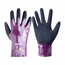 56-426 MaxiDry GP Palm-side Coated Purple/Black Drivers Gloves - Size 11