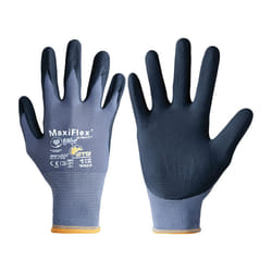 42-874 MaxiFlex Ultimate Palm-side Coated Grey/Black Gloves - Size 11