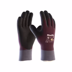 56-451 MaxiDry Zero Fully Coated Knitwrist NBR Glove (XL) Size-10