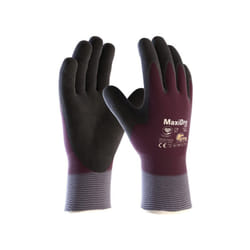 56-451 MaxiDry Zero Fully Coated Knitwrist NBR Glove (XL) Size-10
