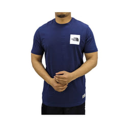The North Face 009018 Mens Graphic T Shirts - Navy, S