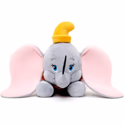 Disney Store Dumbo Baby Soft Toy, 31cm/12", Cuddly Plush Toy in Flying
