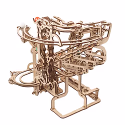 UGears Marble Run Chain Hoist model kit 3D puzzle 400 pc(s) - Additional view 5
